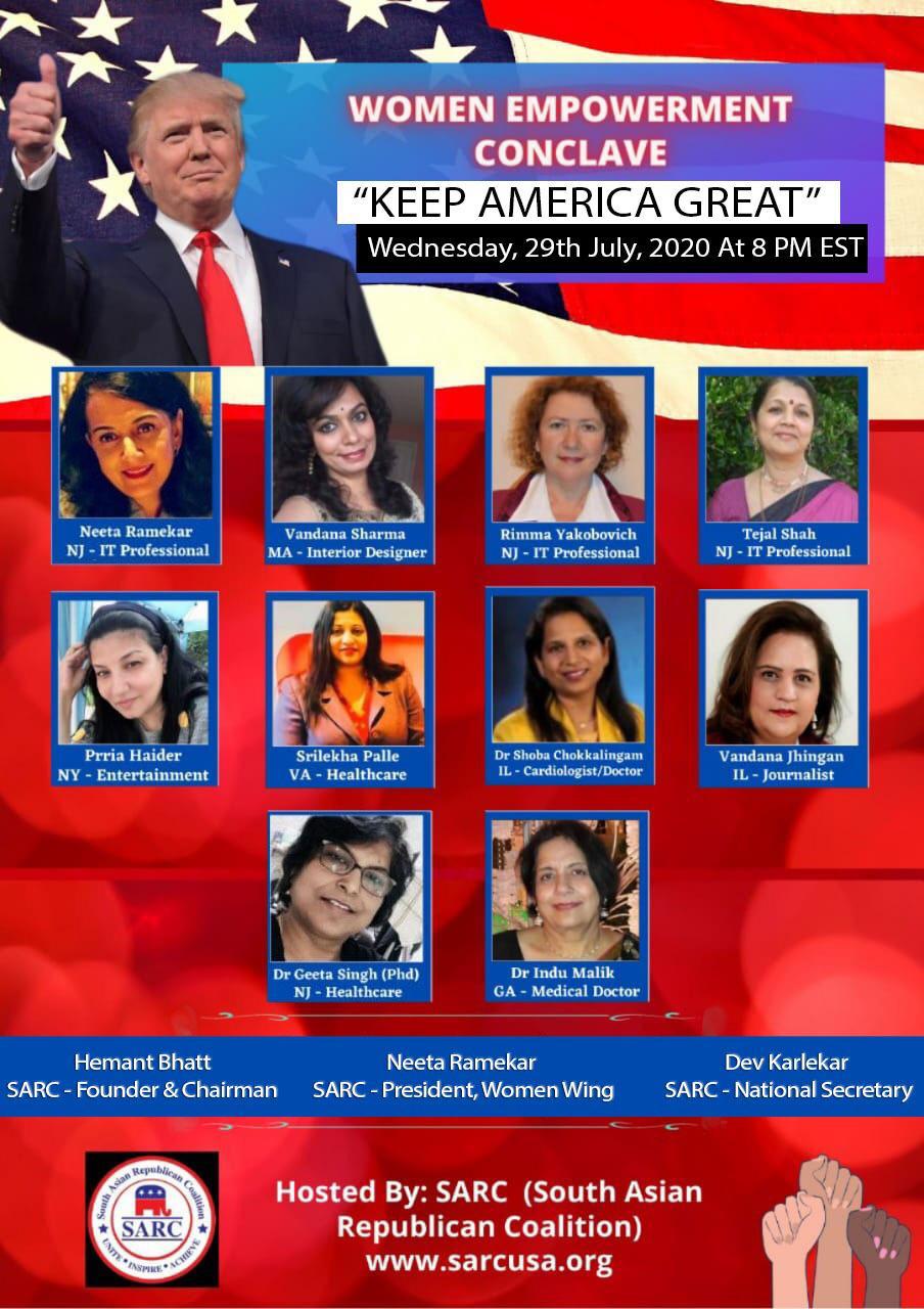 Tejal Shah Presents Hindu View to Trump Campaign