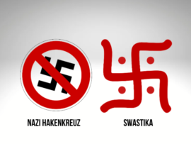 Nazi Hakenkreuz and Swastika