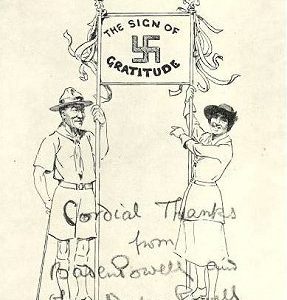 Scout Sign - Baden Powel