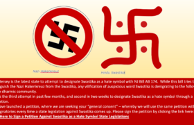 Tell State Legislators : Auspicious Swastika is NOT a Symbol of Hate