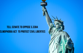 ACTION: Oppose Senate Islamophobia Act to Protect Global Civil Liberties