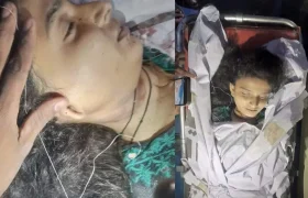 A young Hindu girl’s, raped and brutally murdered body