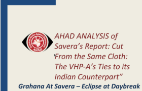 AHAD Blog: An Examination of “Cut From the Same Cloth”:  A Critical Analysis Employing AHAD’s HinduHate Detector