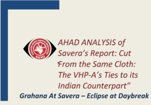 AHAD Blog: An Examination of “Cut From the Same Cloth”:  A Critical Analysis Employing AHAD’s HinduHate Detector