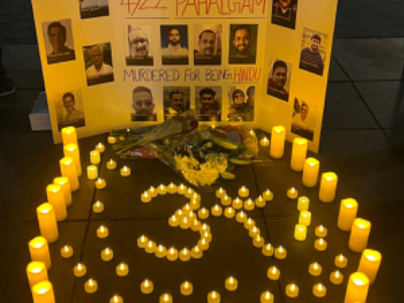 Pahalgam Protest NYC Vigil