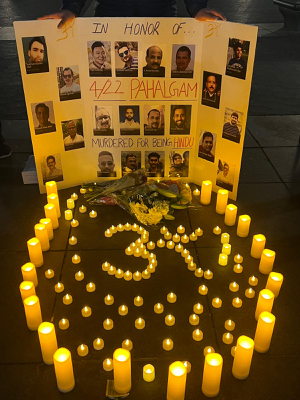 Press Release: United Hindu Groups Hold Two Dozen Vigils Across US in Memory of Pahalgam Victims and Demand Justice