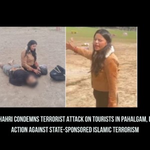 HAHRI Condemns Terrorist Attack on Tourists in Pahalgam, Demands Global Action Against State-Sponsored Islamic Terrorism