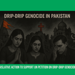 ACT: Legislative Support for UN Complaint Against Genocide in Pakistan