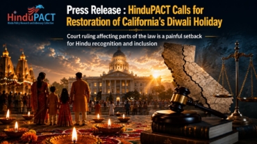 Press Release - HinduPACT Statement on California Diwali Image-1